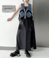 Mesh Denim Vest